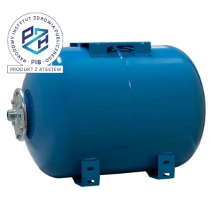 Zbiornik przeponowy 35l poziomy AQUASYSTEM 