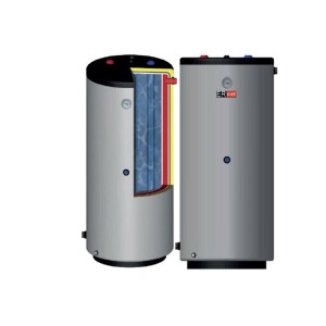 Pionowy dwupłaszczowy bojler 750L Ermet ze skayem