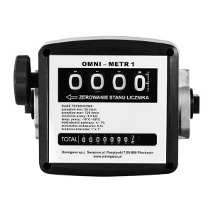 PRZEPŁYWOMIERZ OMNIMETR 1 licznik oleju napędowego opałowego